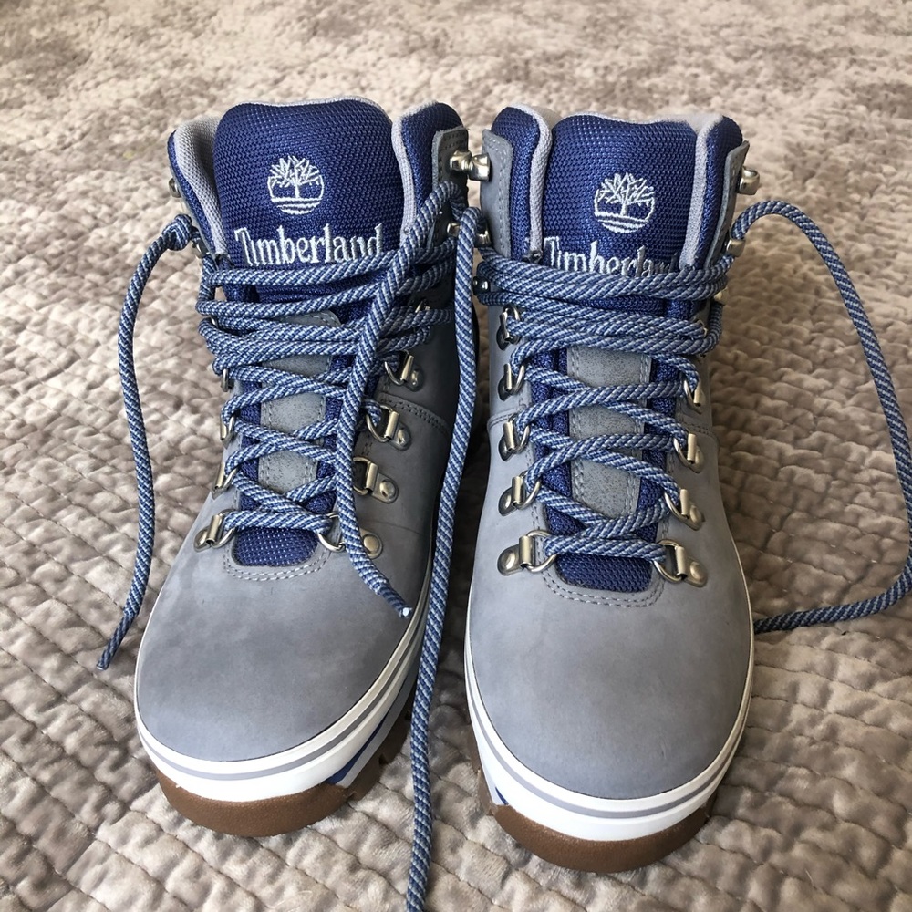 Timberland boots womens blue size 6